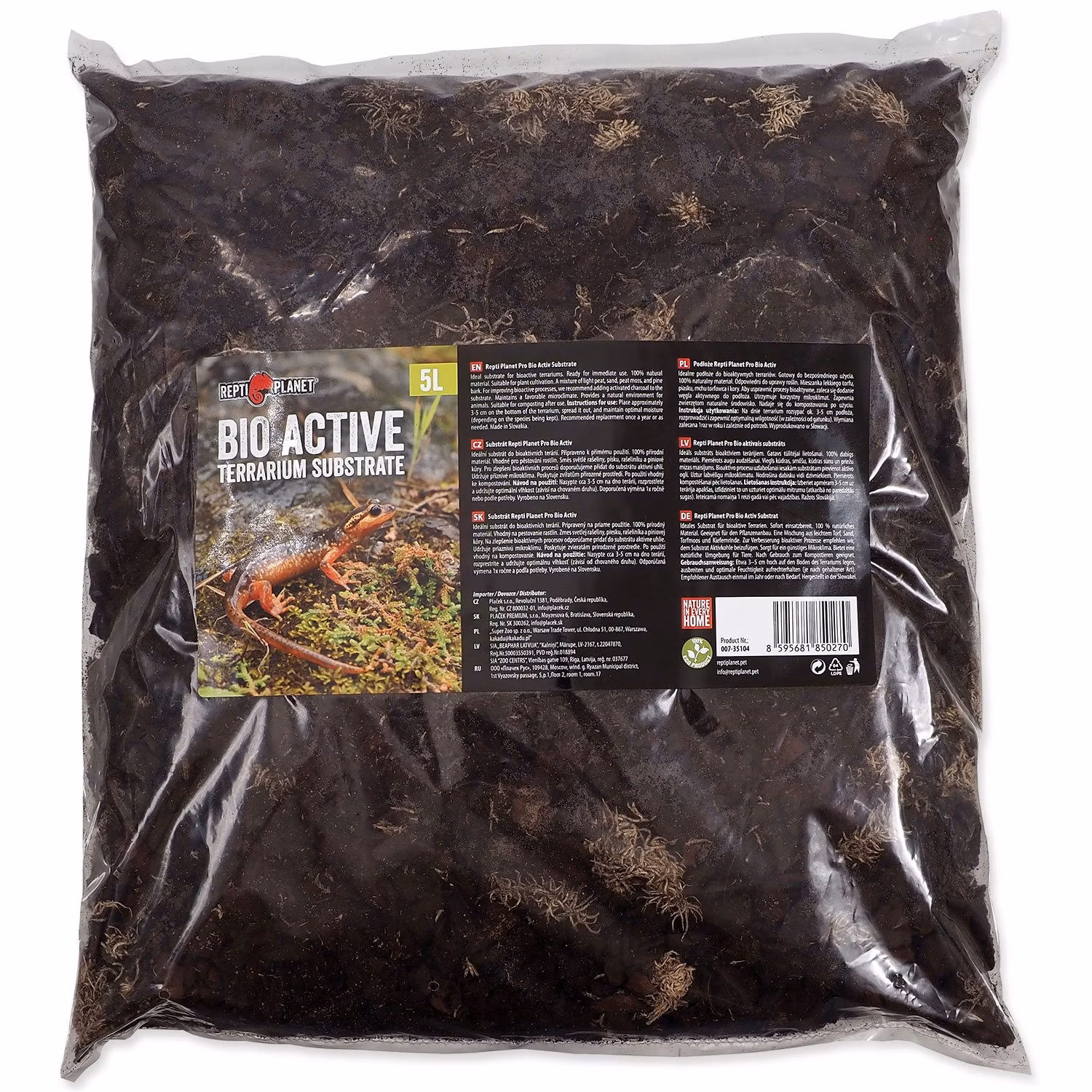 Substrát Repti Planet Pro Bio Activ 5l
