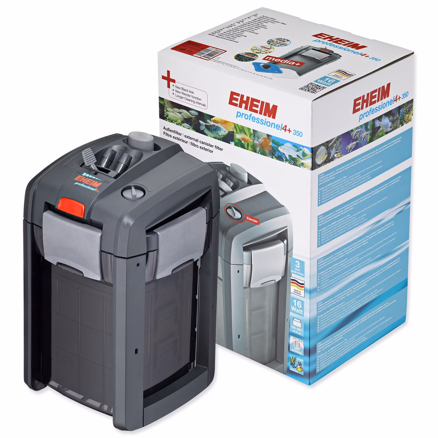 Filter Eheim professionel 4+ 350 vonkajší, s náplňou 1050l/h