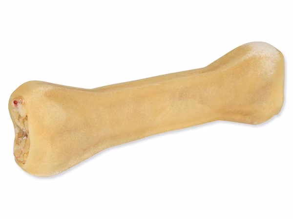 Pochúťka Trixie byvolia koža, kosť s náplňou 230gx22cm