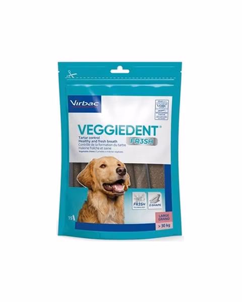 CET Veggiedent Fresh L 15 ks (psy nad 30 kg)