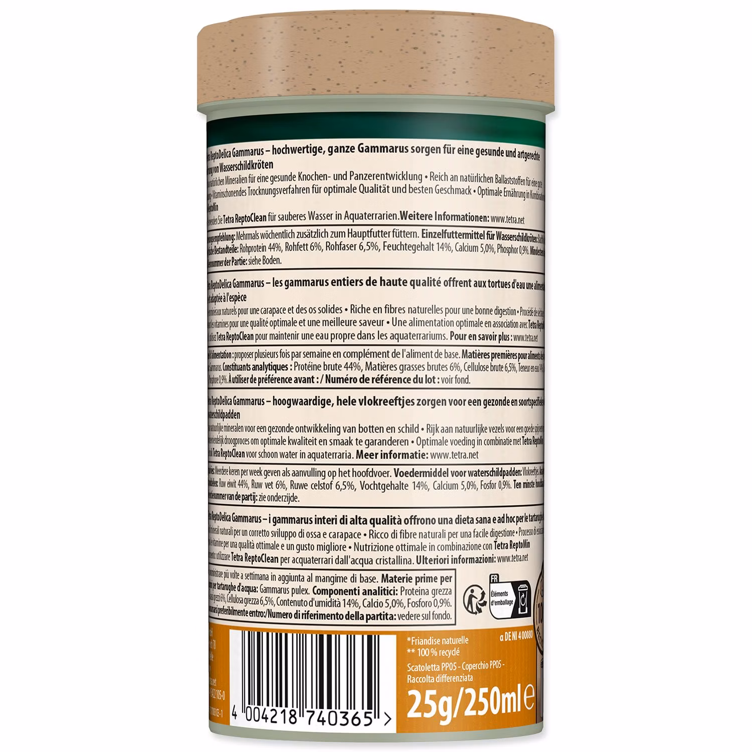 Krmivo Tetra Gammarus 250ml
