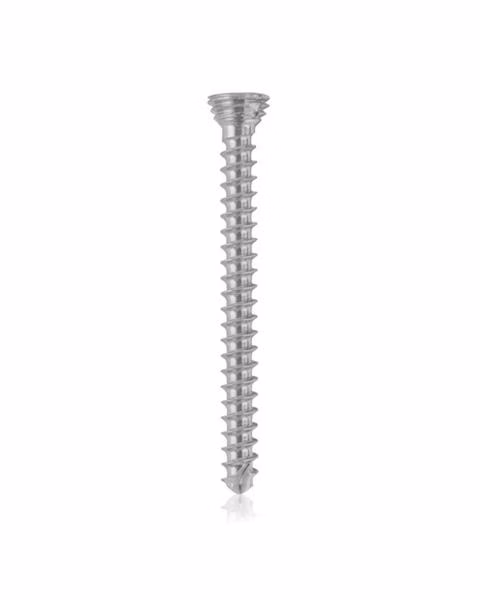 Skrutka titánová uzamykacia samorezná strieborná 1,7 x 20 mm