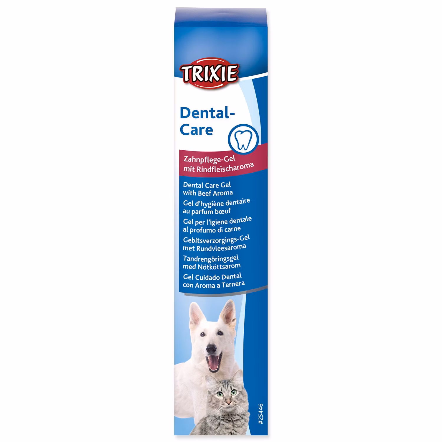 Zubný gel Trixie s hovädzou príchuťou pes/mačka 100g
