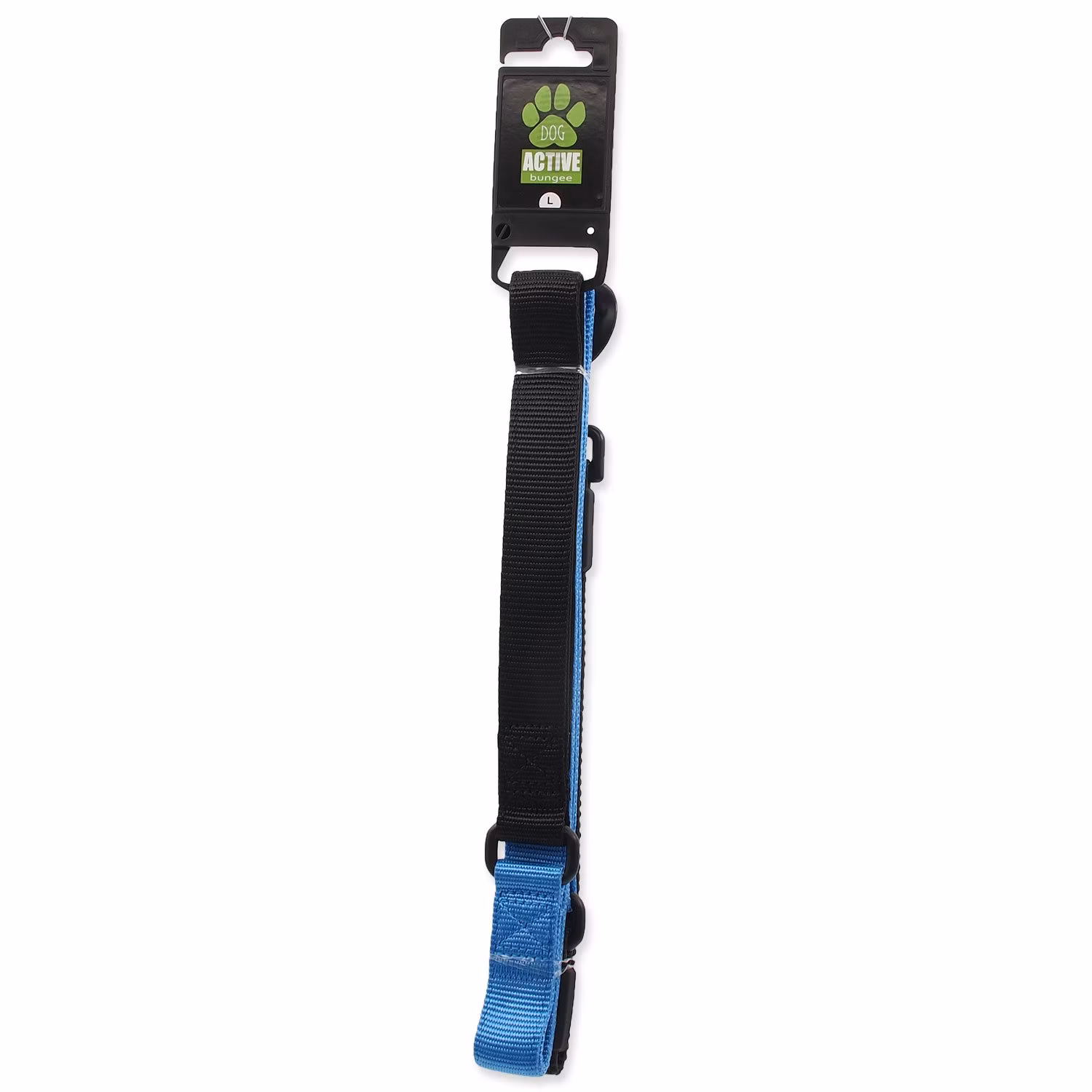 Vodítko Active Dog Bungee Neoprene L modré 2,5x120cm