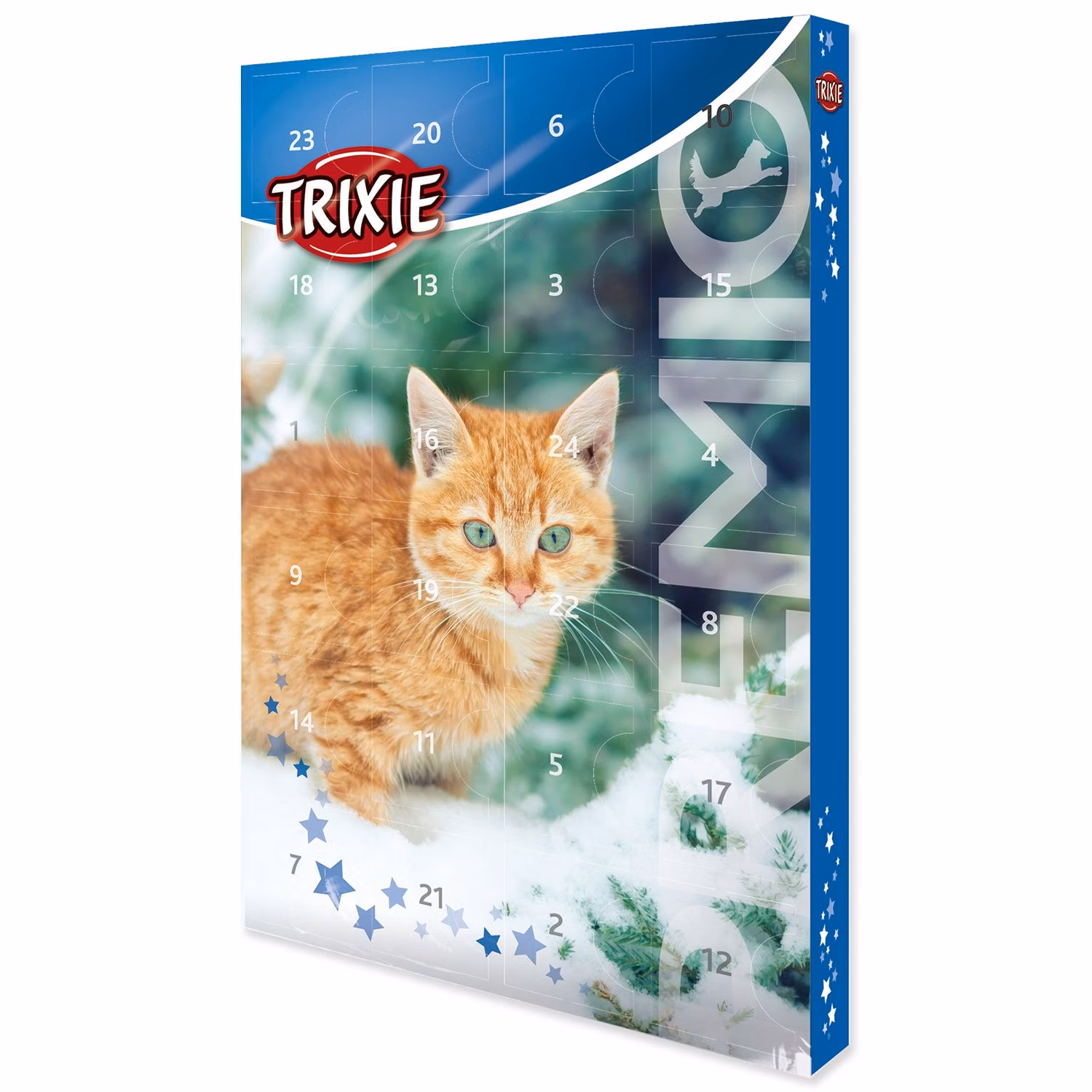 TRIXIE Adventný kalendár PREMIO mačka 24,5×37×3,5cm