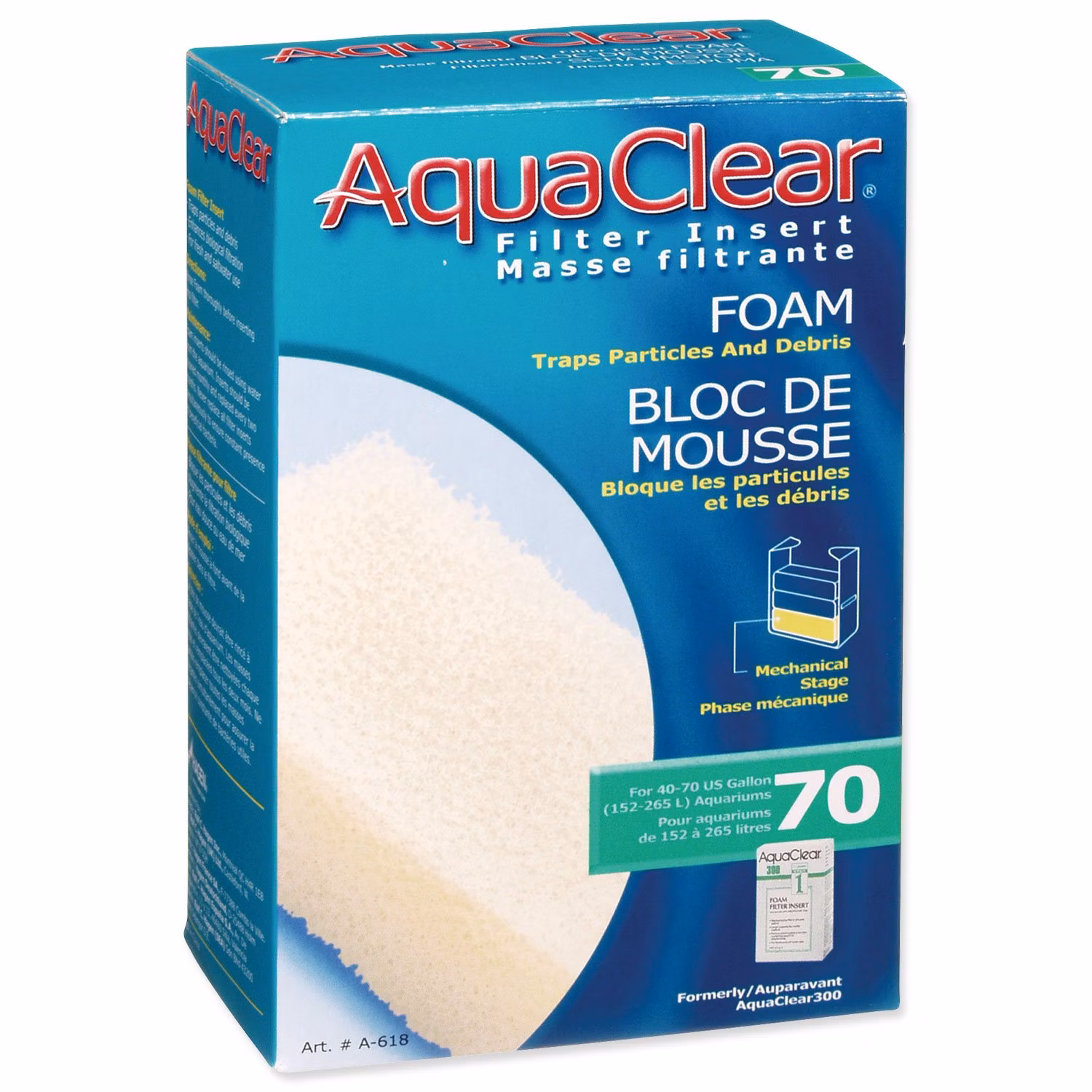 Náplň Aqua Clear molitan 300