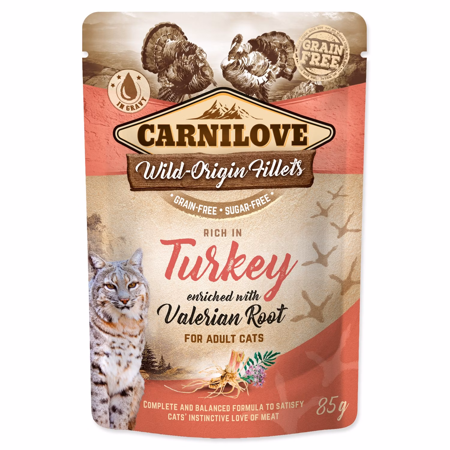 Kapsička Carnilove Cat morka s valeriánou lekárskou 85g