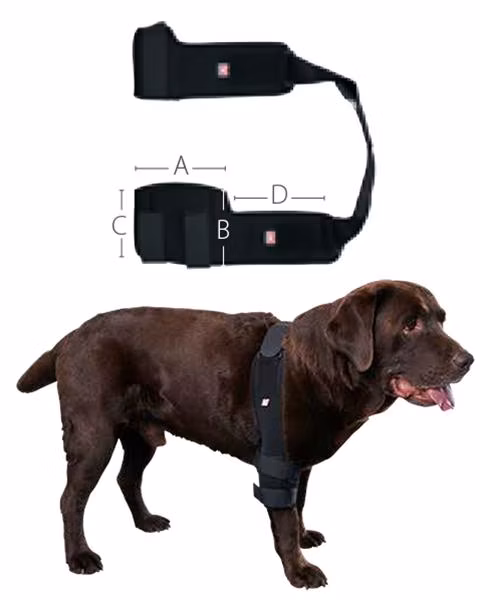 Chránič lakťa KRUUSE Rehab Pro, XL, pravý