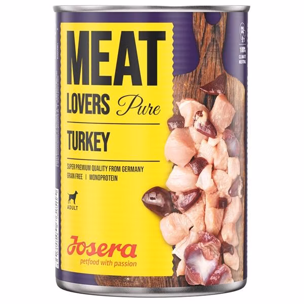 Josera konzerva Dog Meat Lovers Turkey 800 g