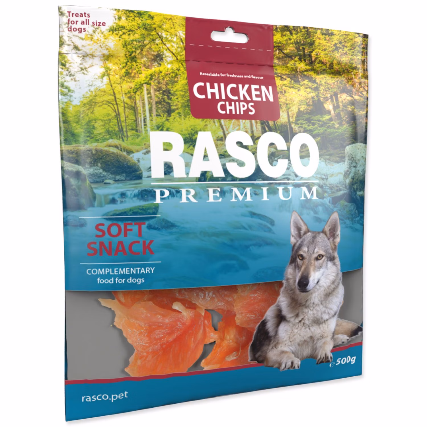 Pochúťka Rasco Premium kuracie plátky 500g