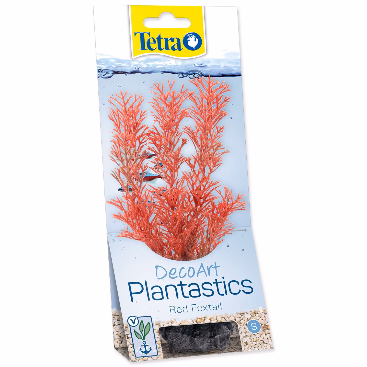 Dekorácia Tetra Rastlina Foxtail Red S 15cm