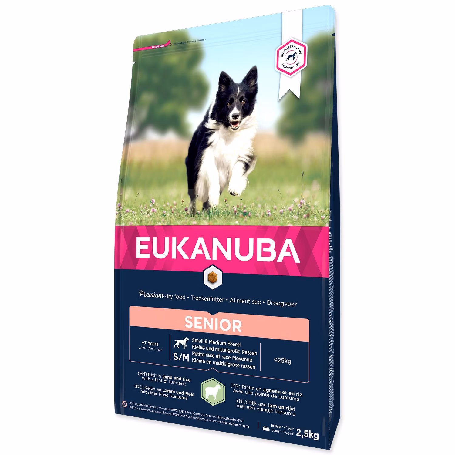 Krmivo EUKANUBA Senior Small & Medium Lamb 2,5kg
