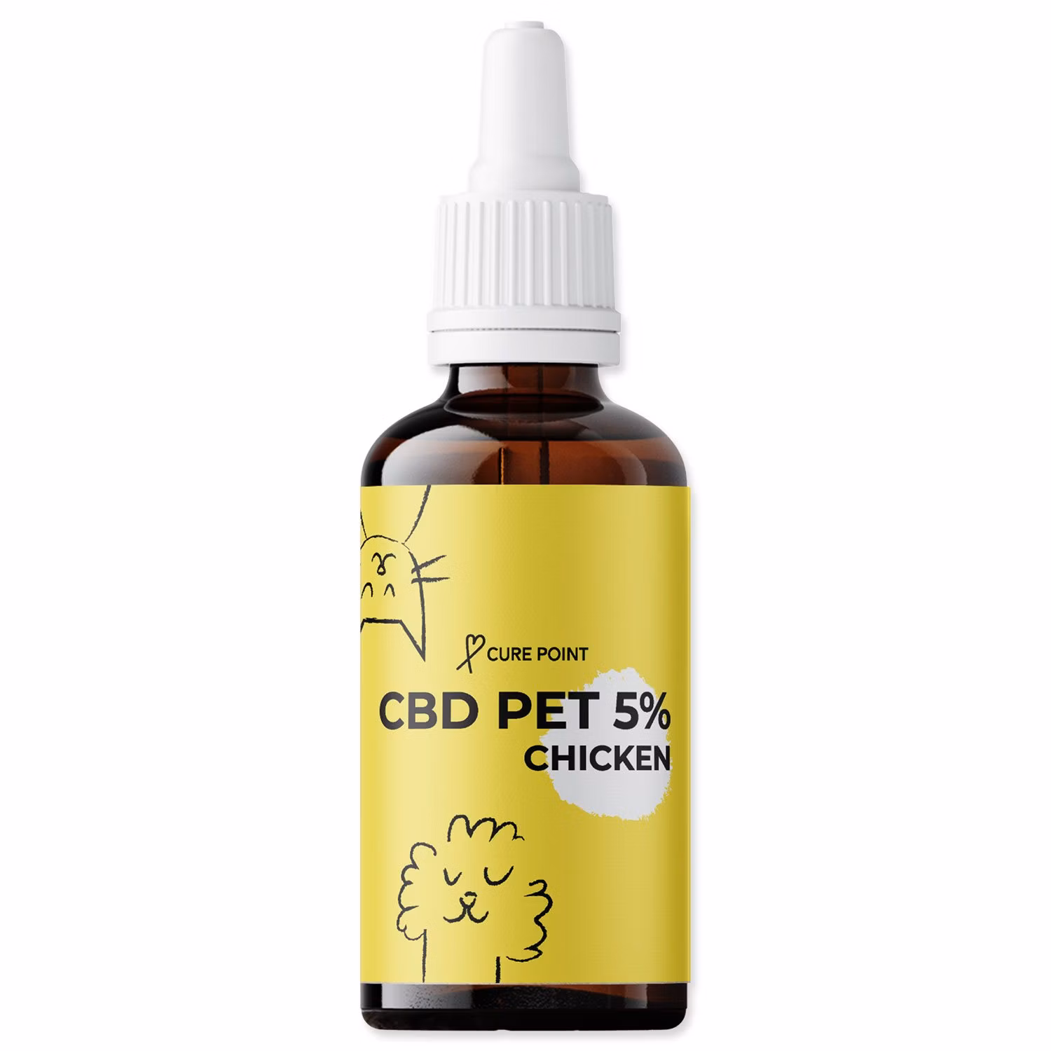 Olej CBD 5% príchuť kura 10ml