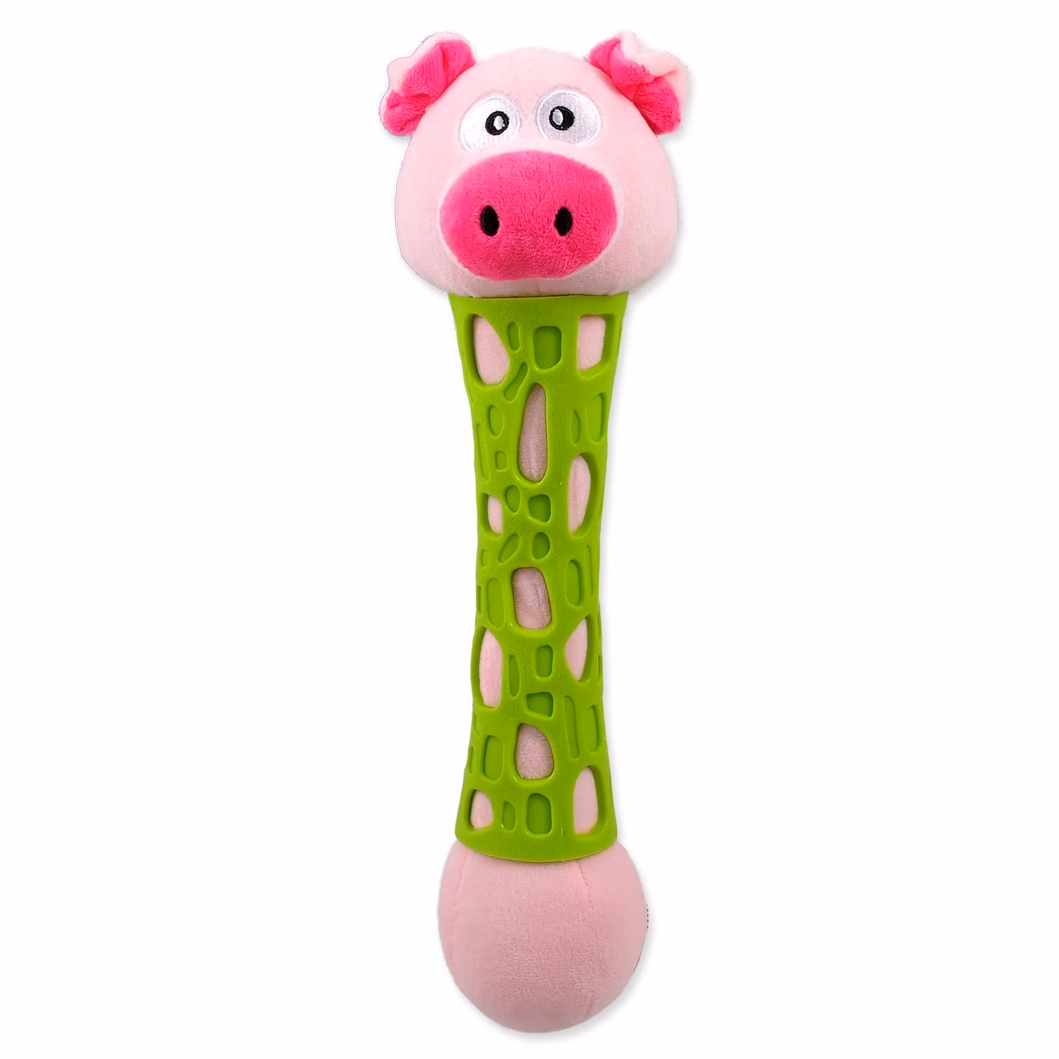Hračka BeFun prasa plyšové s TPR gumou pre šteňa 38cm