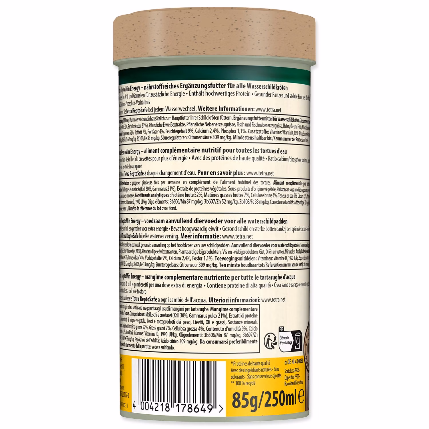Krmivo Tetra Repto Min Energy 250ml