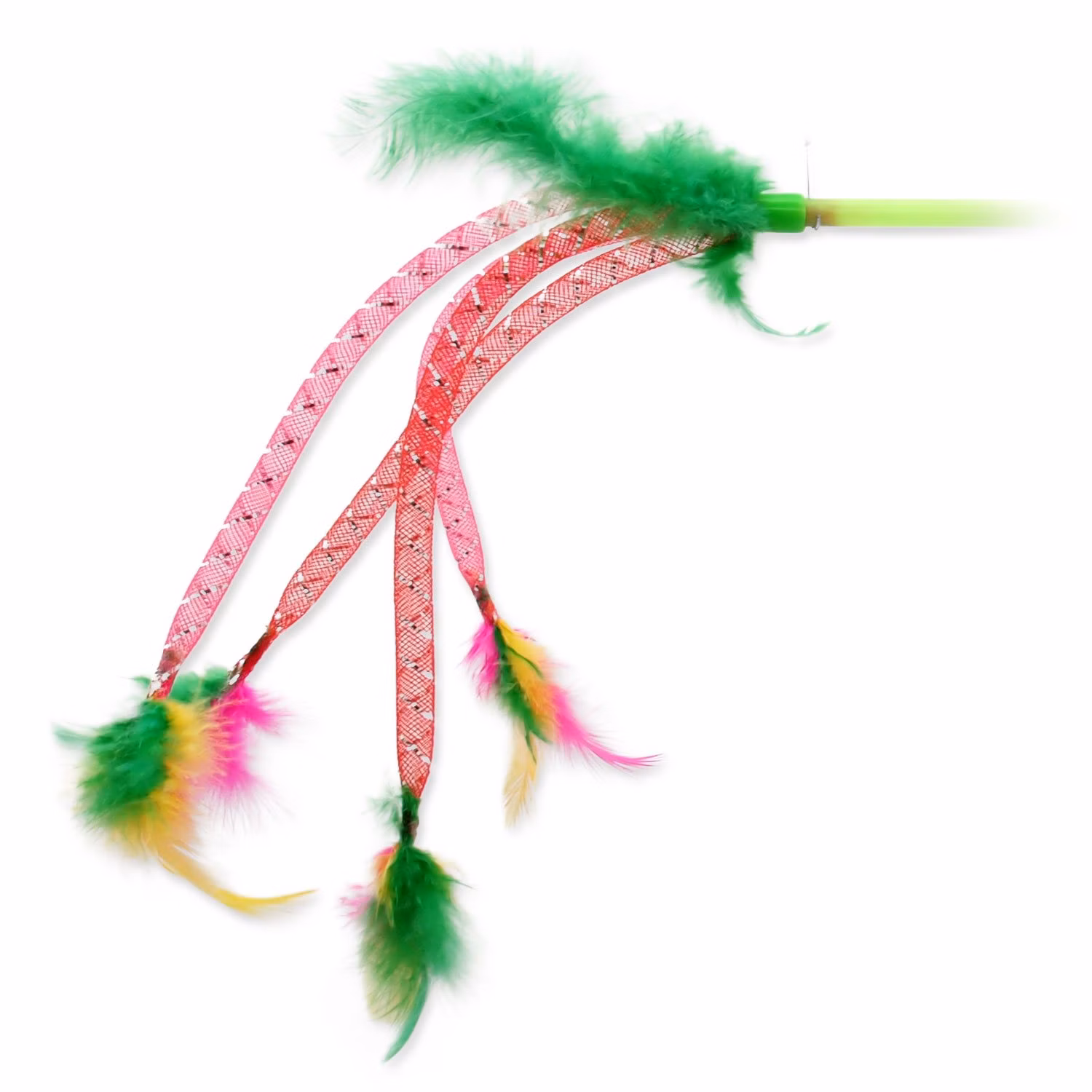 Hračka Magic Cat palička s pierkami 27cm+49cm 24ks