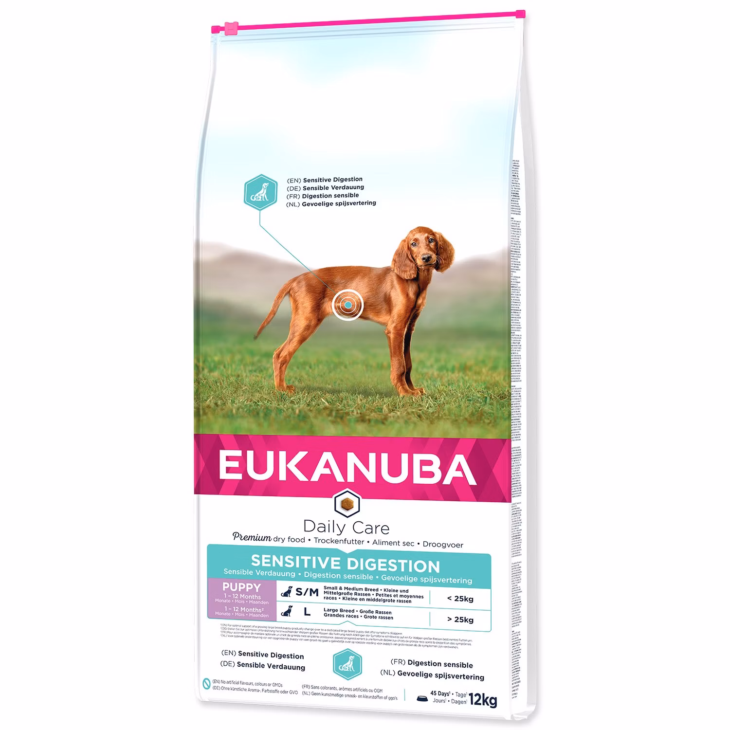 Krmivo EUKANUBA Daily Care Puppy Sensitive Digestion 12kg