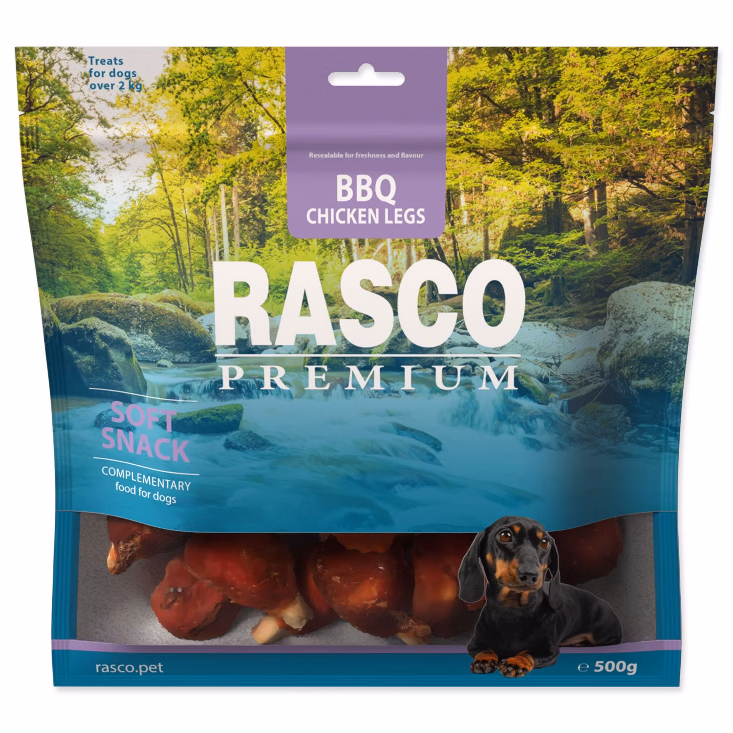 Pochúťka Rasco Premium BBQ Kuracie paličky 500g