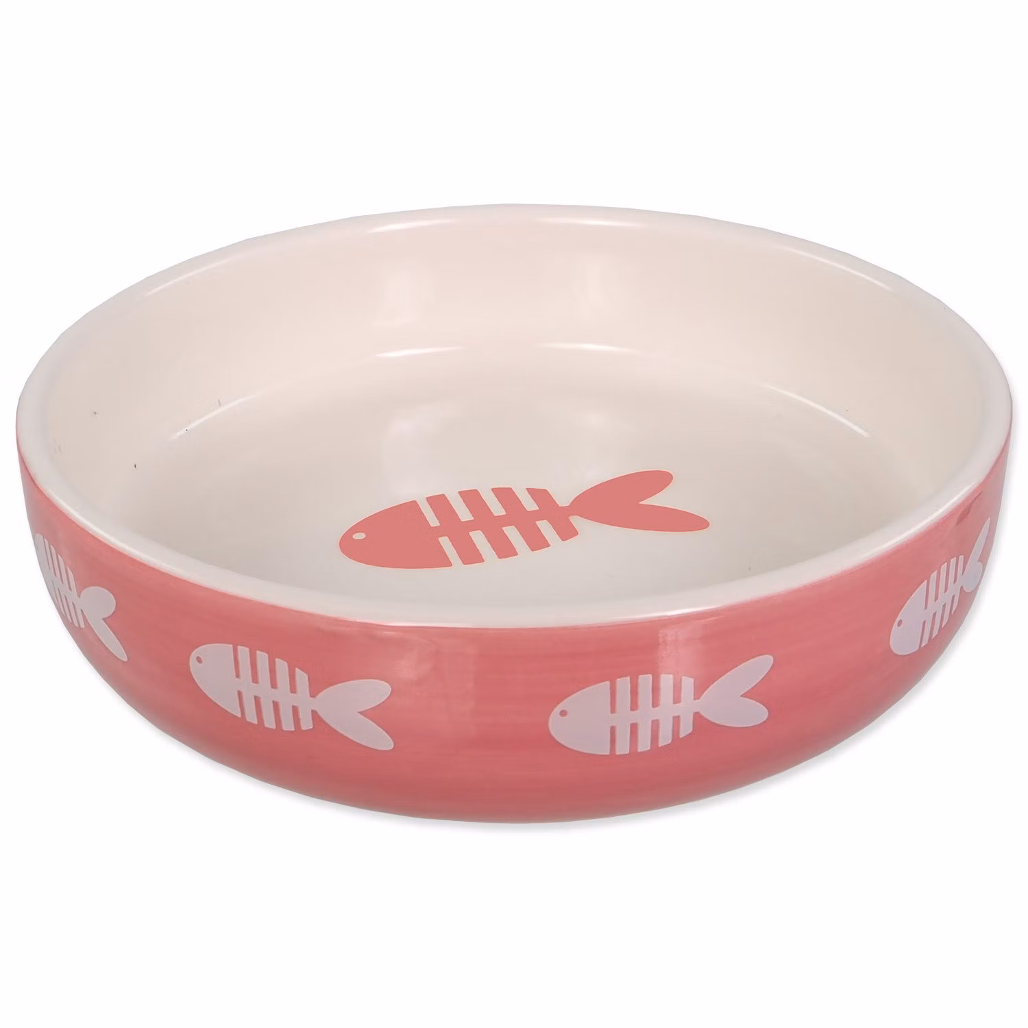 Miska Magic Cat keramická potlač ryba ružová 13x4cm 260ml