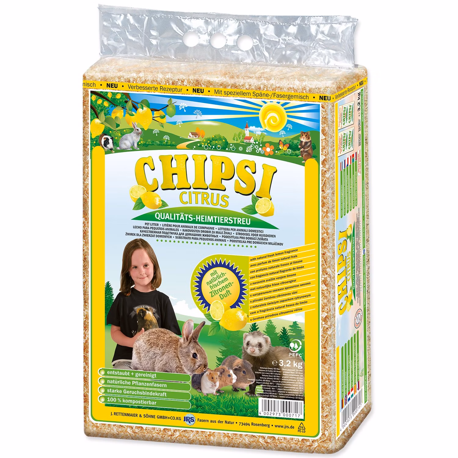 Hobliny Chipsi citrus 60l - 3,2kg