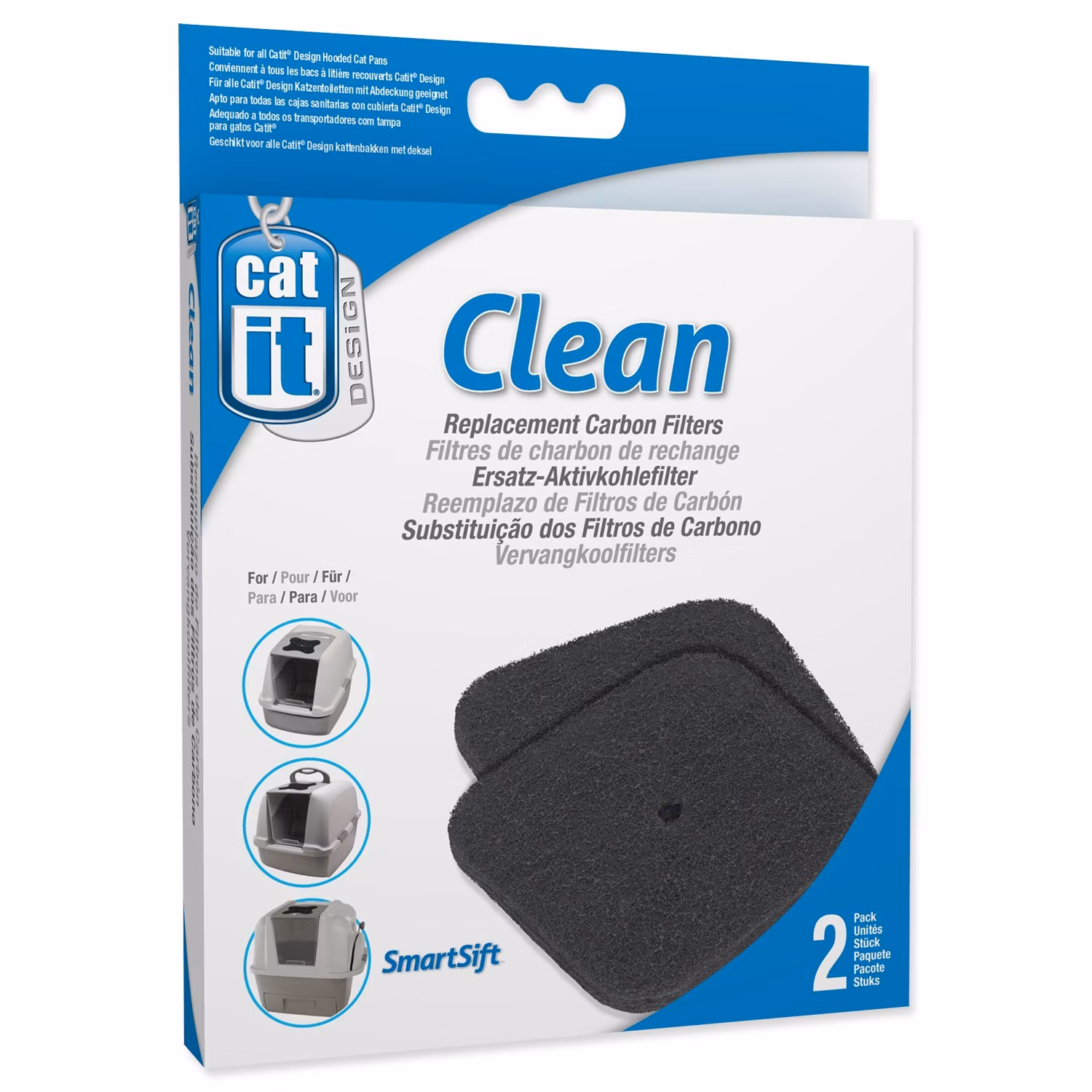 Filter Catit pre Toalety Design 2ks