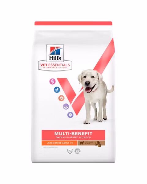 HILLS VE Canine Multi Benefit Adult Large Breed Lamb & Rice 14 kg NEW