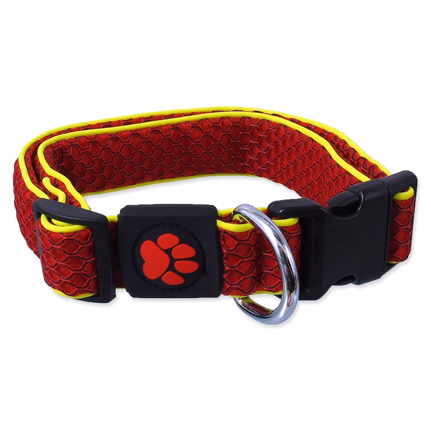 Obojok Active Dog Mellow S červený 2,5x28-40cm