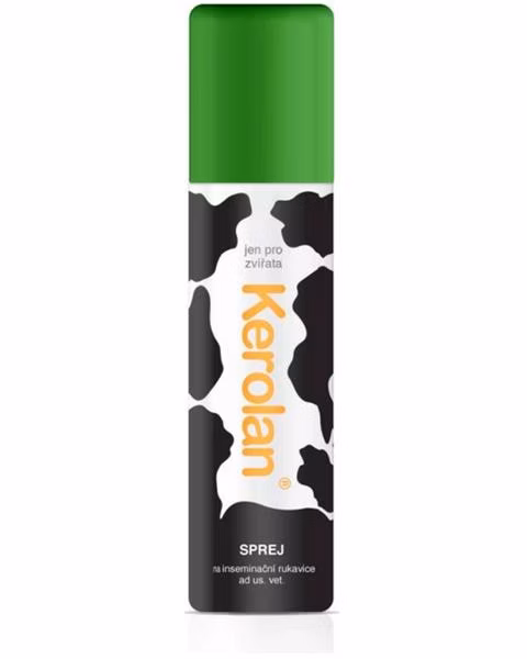 Kerolan spray na insemin. rukavice 150 ml