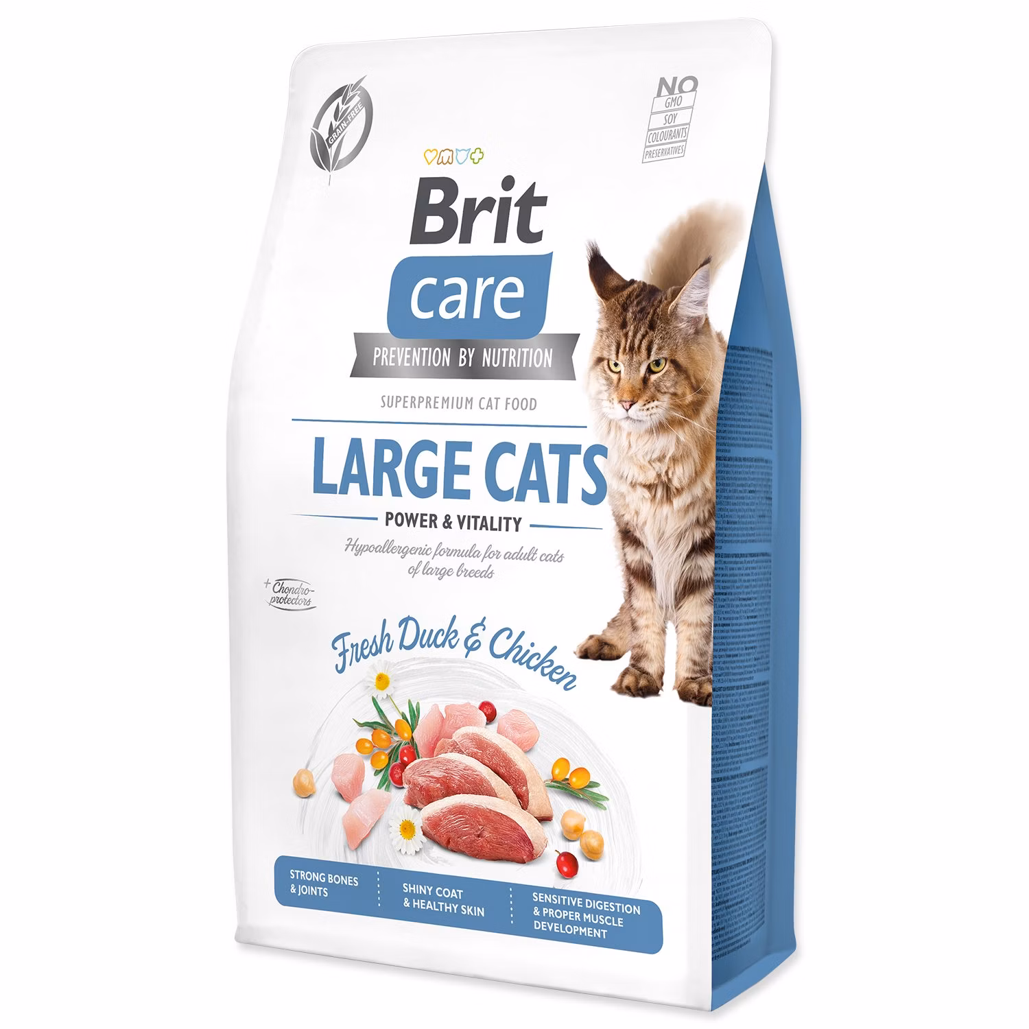 Krmivo Brit Care Cat Grain-Free Large cats Power & Vitality 2kg