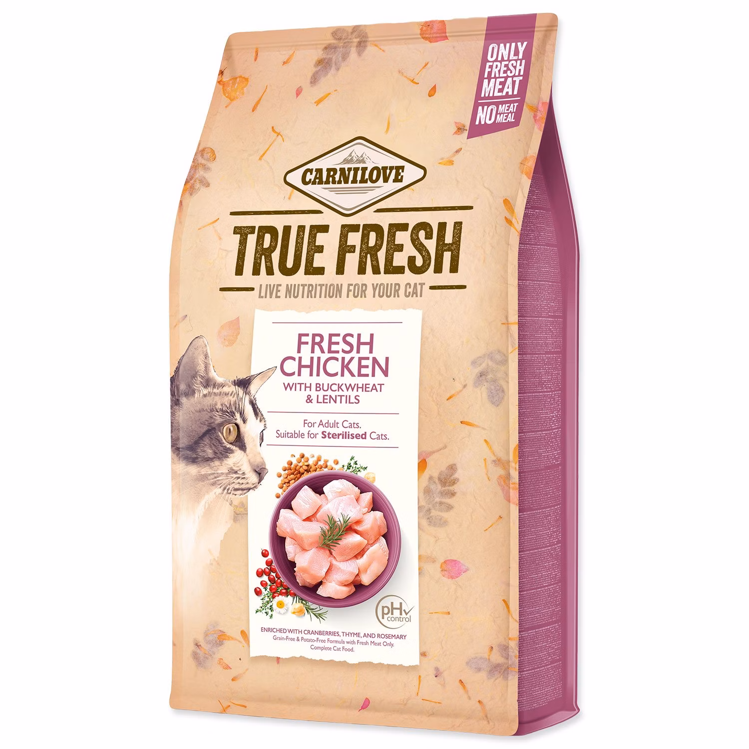 Krmivo Carnilove Cat True Fresh Chicken 340 g