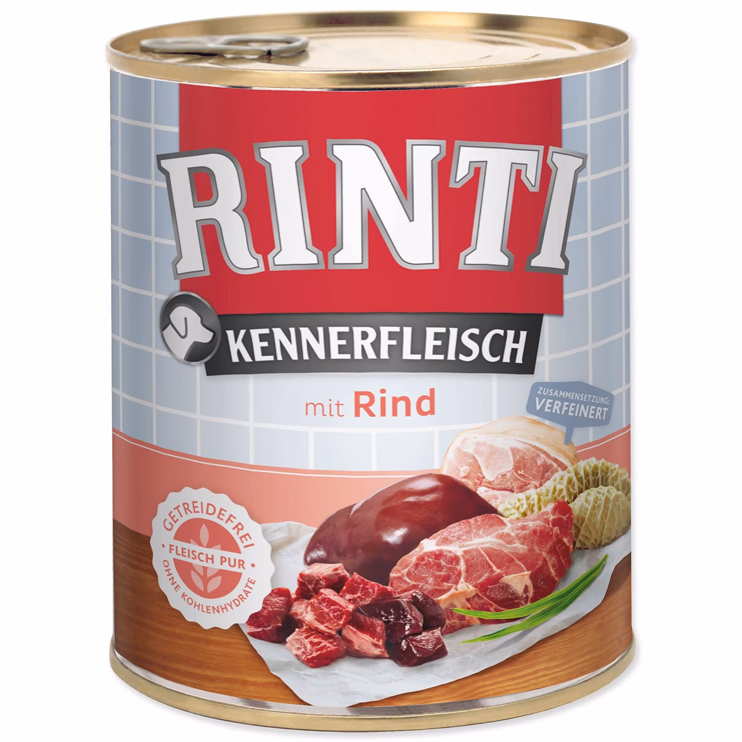 Konzerva Rinti Kennerfleisch Adult hovädzie 800g