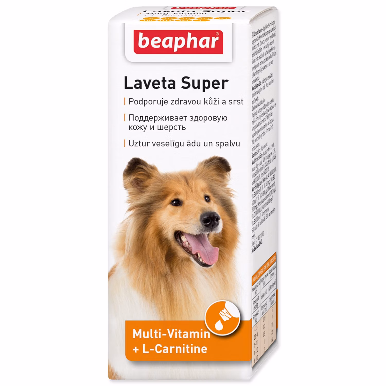 Kvapky Beaphar vyživujúce srsť Laveta Super 50ml