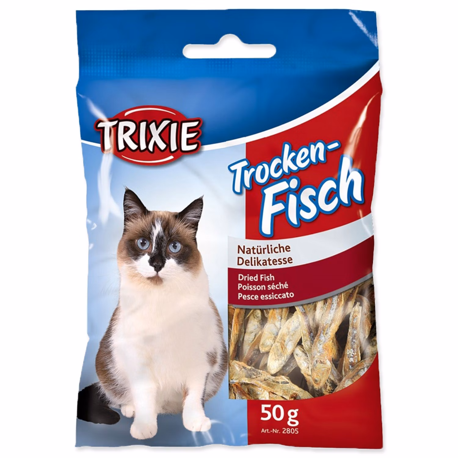 Pochúťka Trixie Ančovičky sušené 50g
