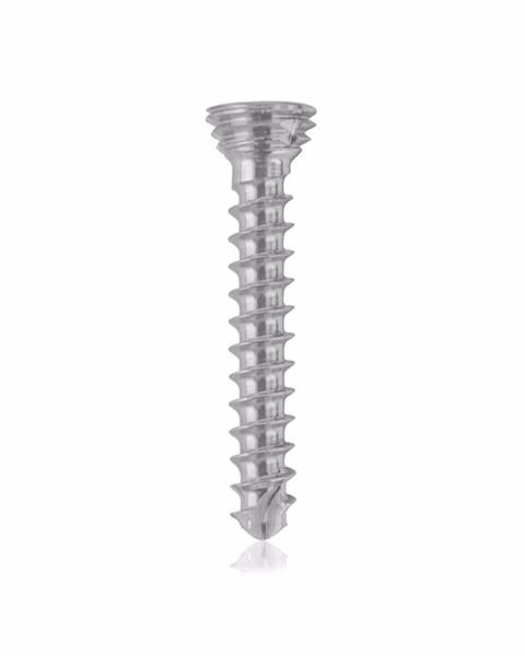 Skrutka titánová uzamykacia samorezná strieborná 1,7 x 12 mm