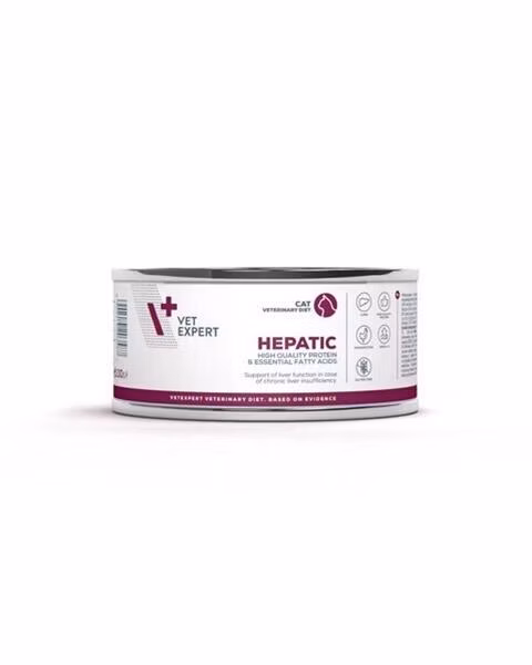VetExpert VD cat 4T Hepatic konzerva 100 g