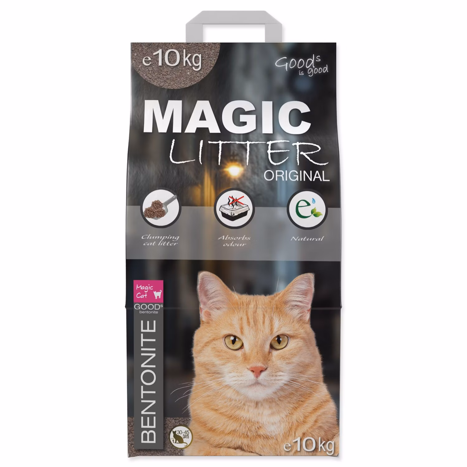 Podstielka Magic Litter Bentonite Original 10kg