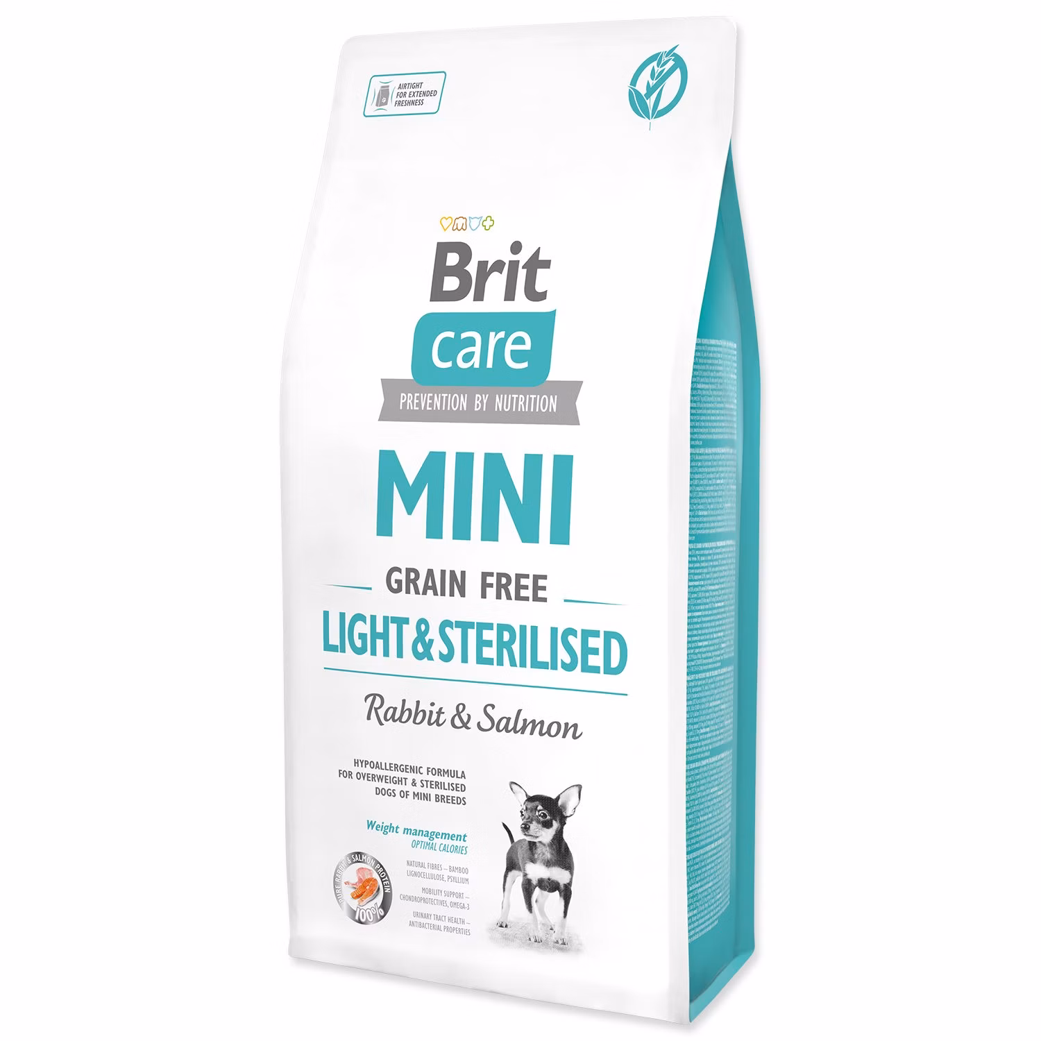 Krmivo Brit Care Mini Grain Free Light & Sterilisod 7kg