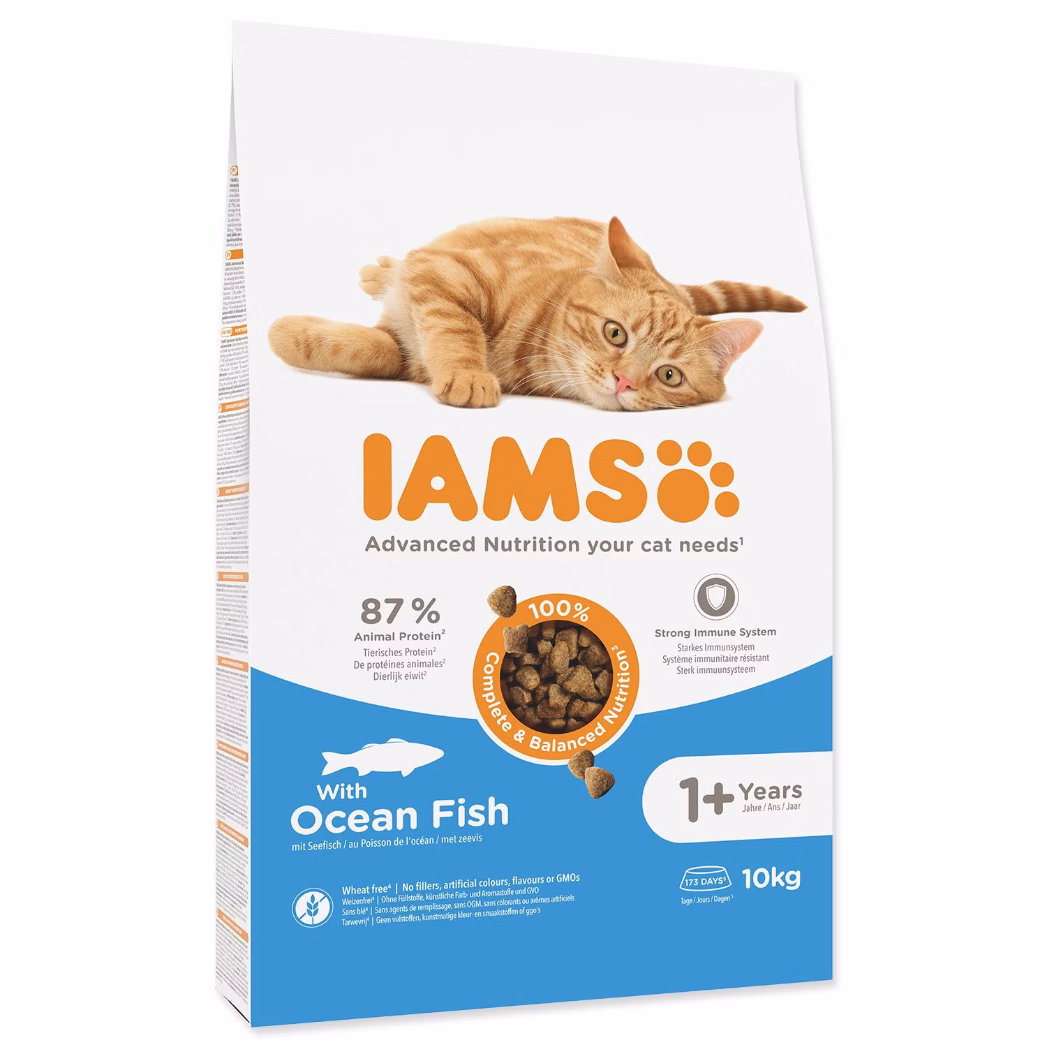 Krmivo IAMS Cat Adult Ocean Fish 10kg
