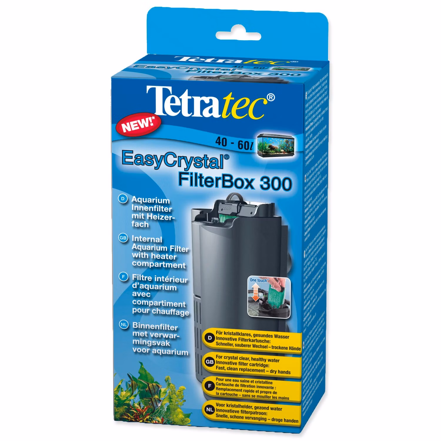 Filter Tetra Easy Crystal Box 300 vnútorný, 300l/h