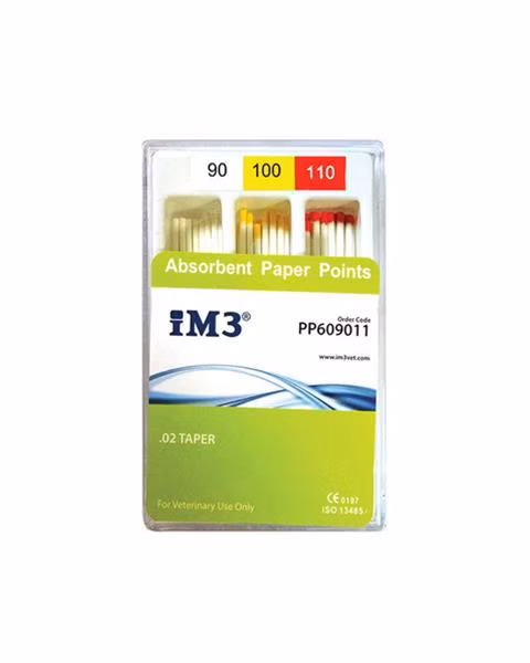 iM3 Absorpčné papierové špičky 60mm 90-110 (60 ks)