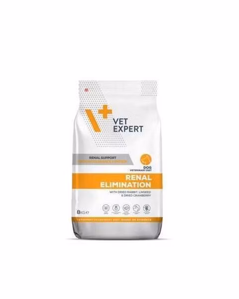 VetExpert VD dog 4T Renal Elimination 8 kg
