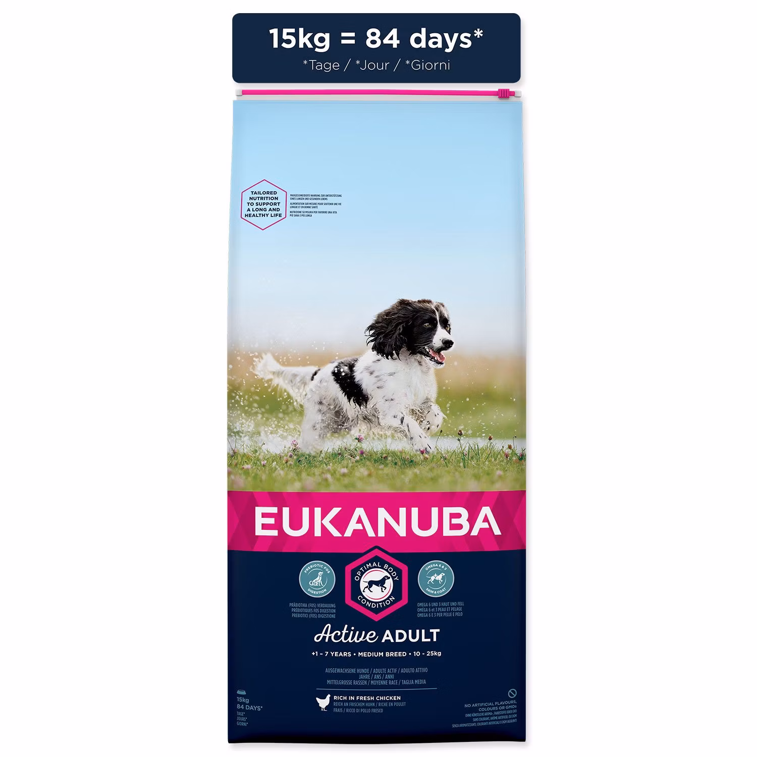 Krmivo EUKANUBA Adult Medium 15kg