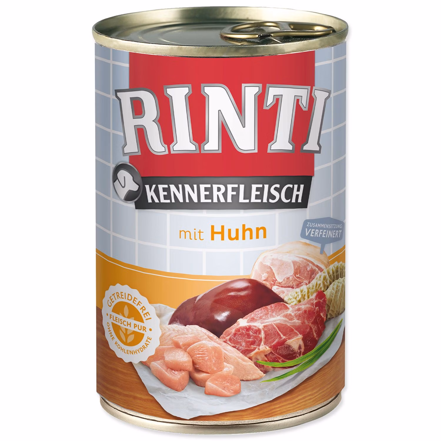 Konzerva Rinti Kennerfleisch Adult kura 400g