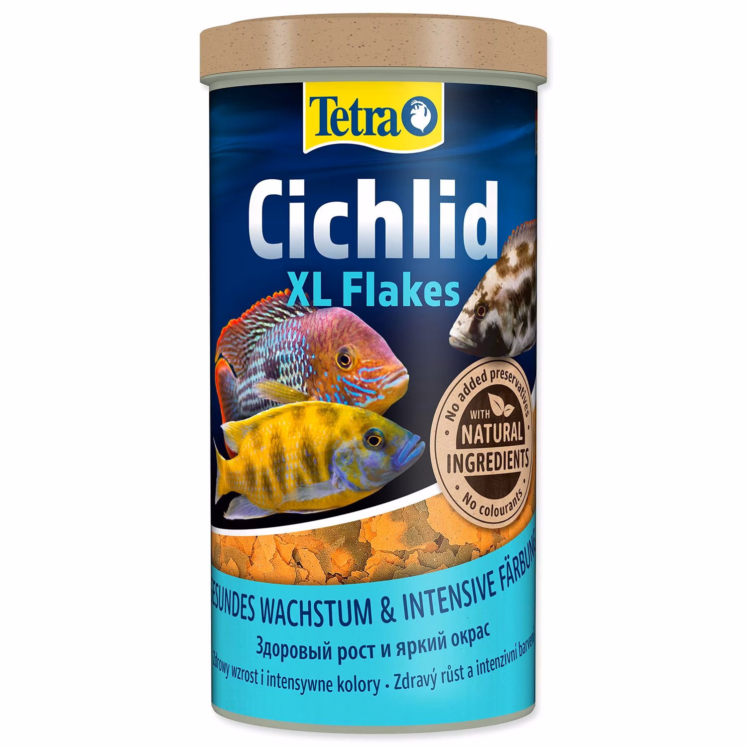 Krmivo Tetra Cichlid XL vločky 1l