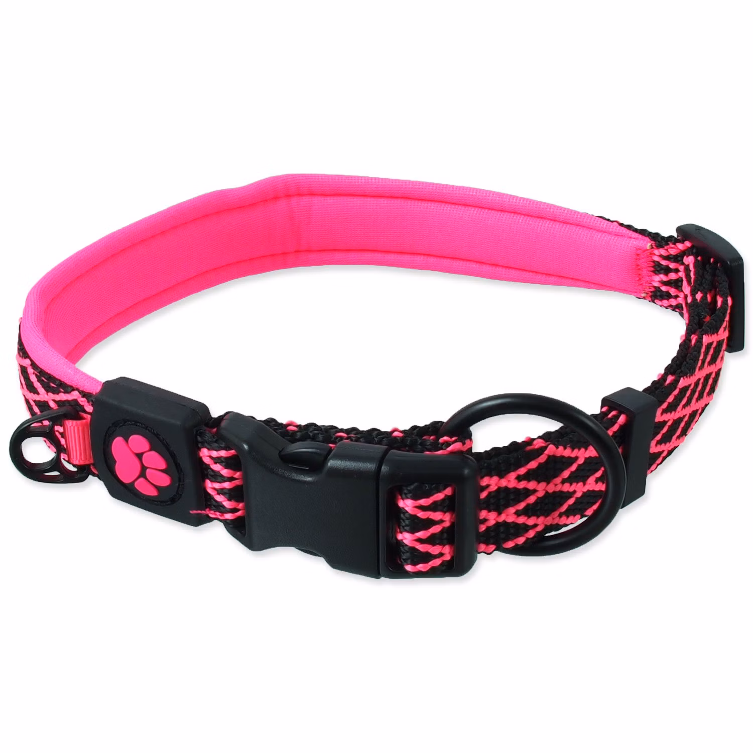 Obojok Active Dog Mystic S ružový 1,5x39-44cm