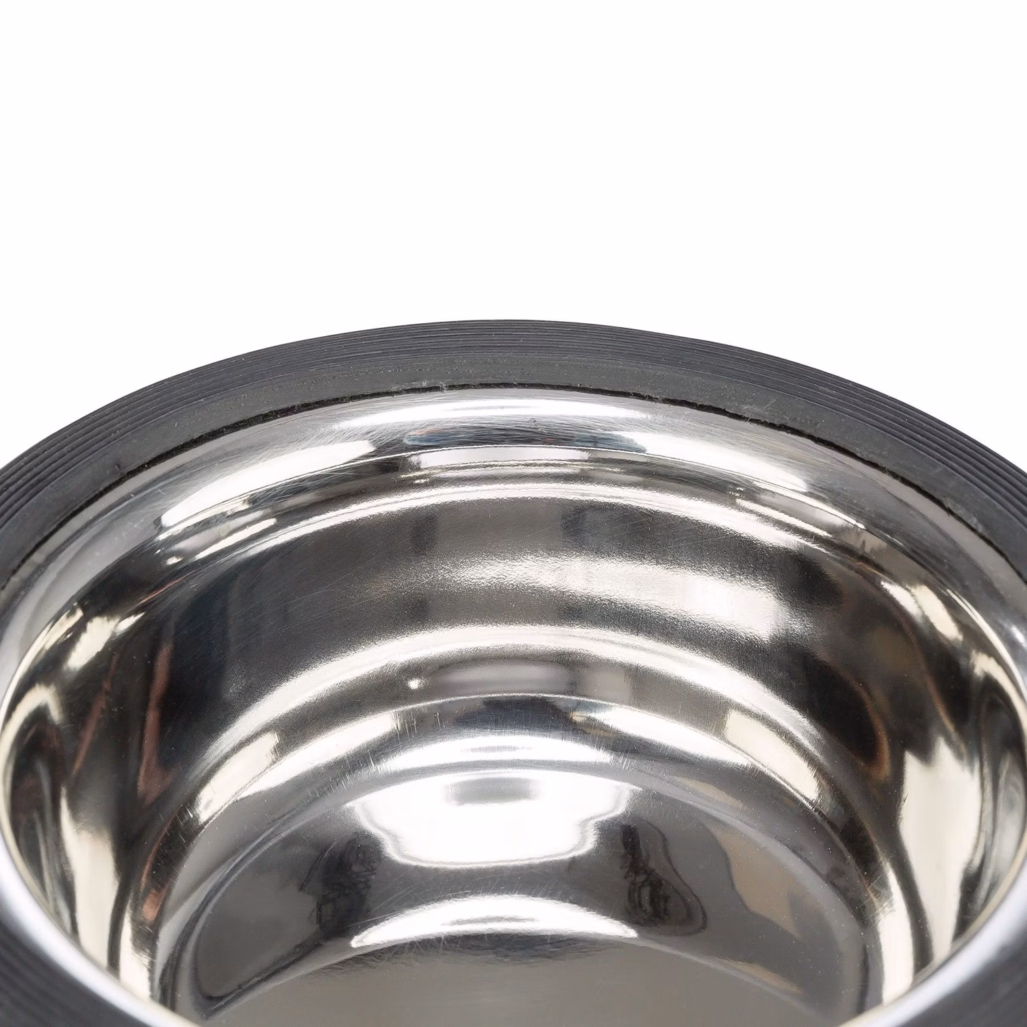 Miska nerez, plast obal 0,45 l*13 cm