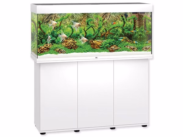 Akvarijný set Juwel Rio LED 240 biely 121x41x55cm 240l