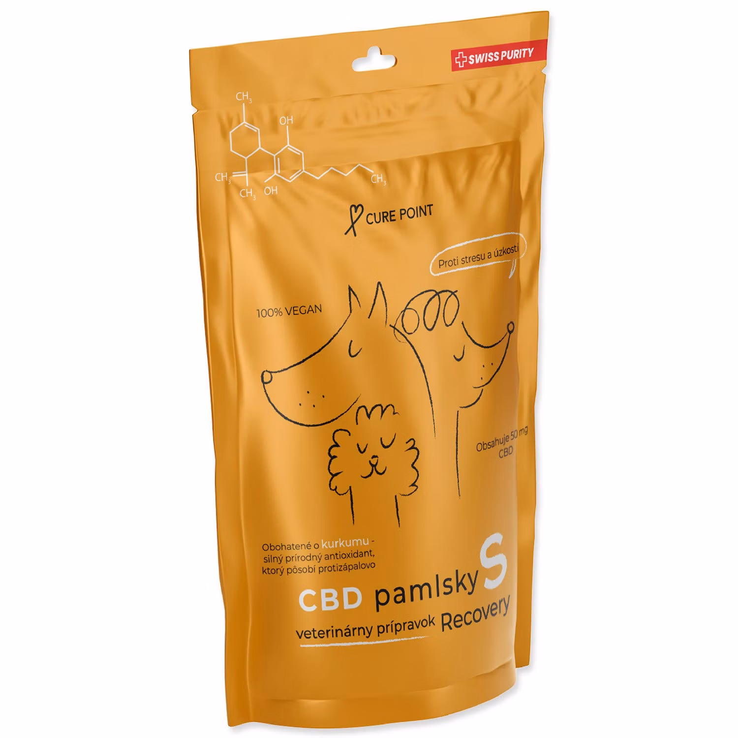 Pamlsok CBD Recovery S 100g