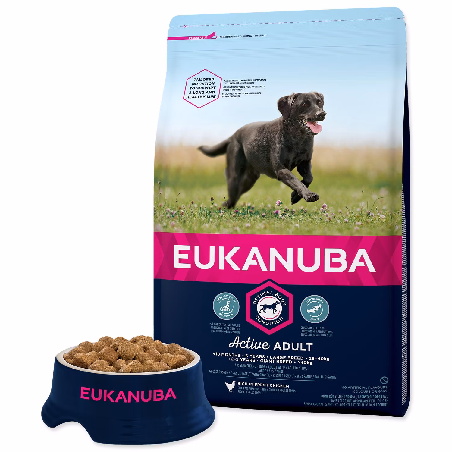Krmivo EUKANUBA Adult Large & Giant 3kg