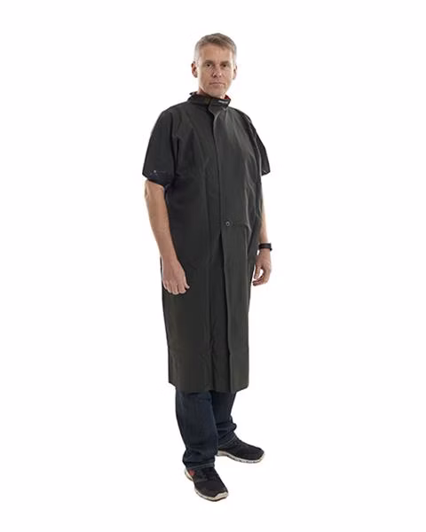 Zástera pôrodnícka KRUTEX, zelená na suchý zips, 130 cm